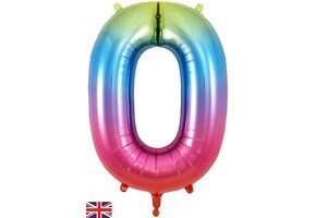 Cijfer Rainbow 0 - G40"/101cm.