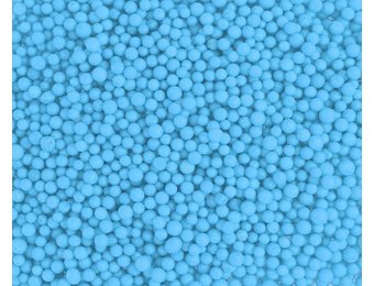 Styrofoam Bolletjes - Blue > 0.5l = 58gr