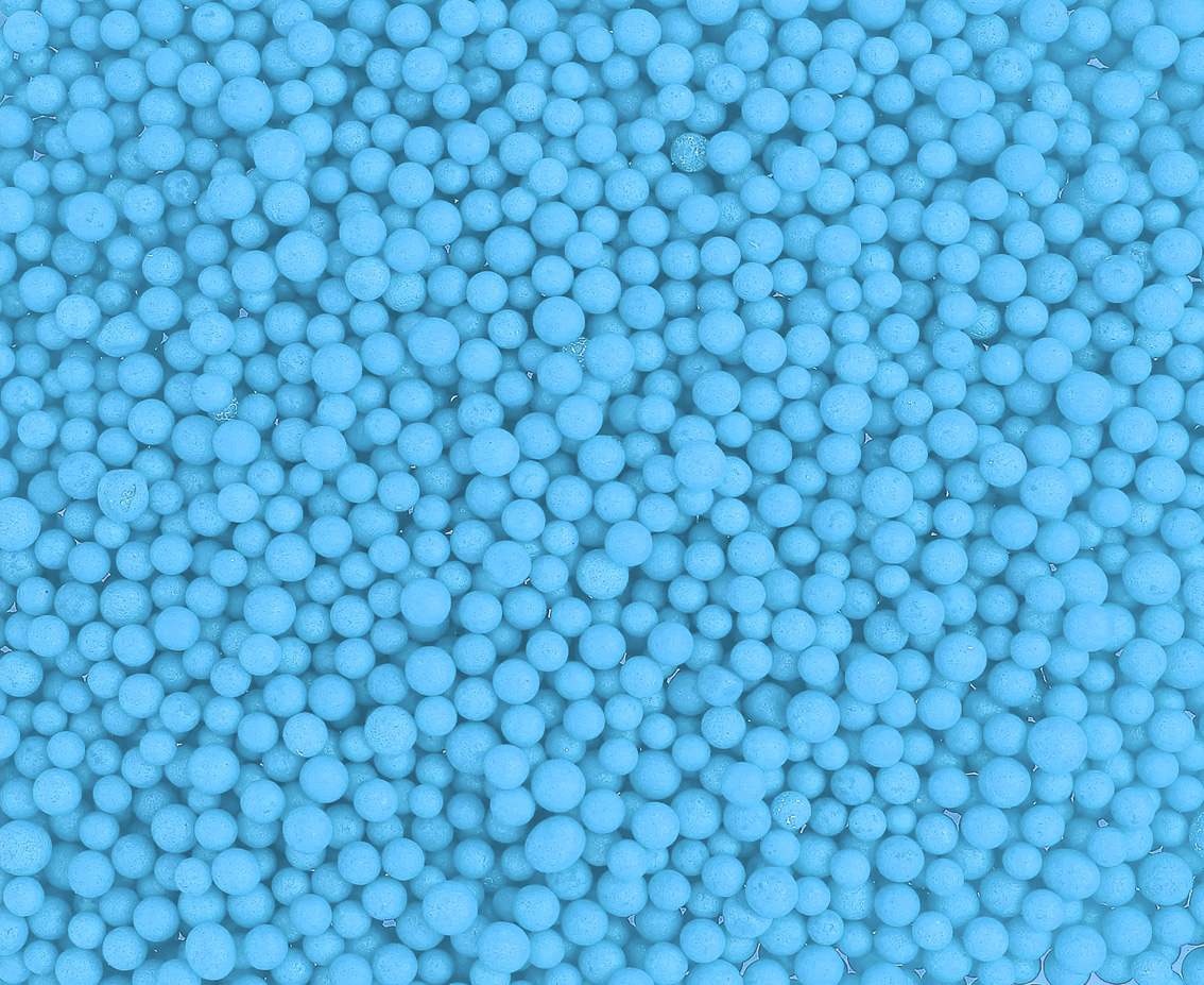 Styrofoam Bolletjes - Blue > 0.5l = 58gr