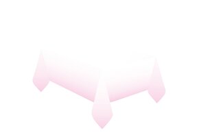 Table Cover Paper - Ombre - Pink - 120 x 180 cm