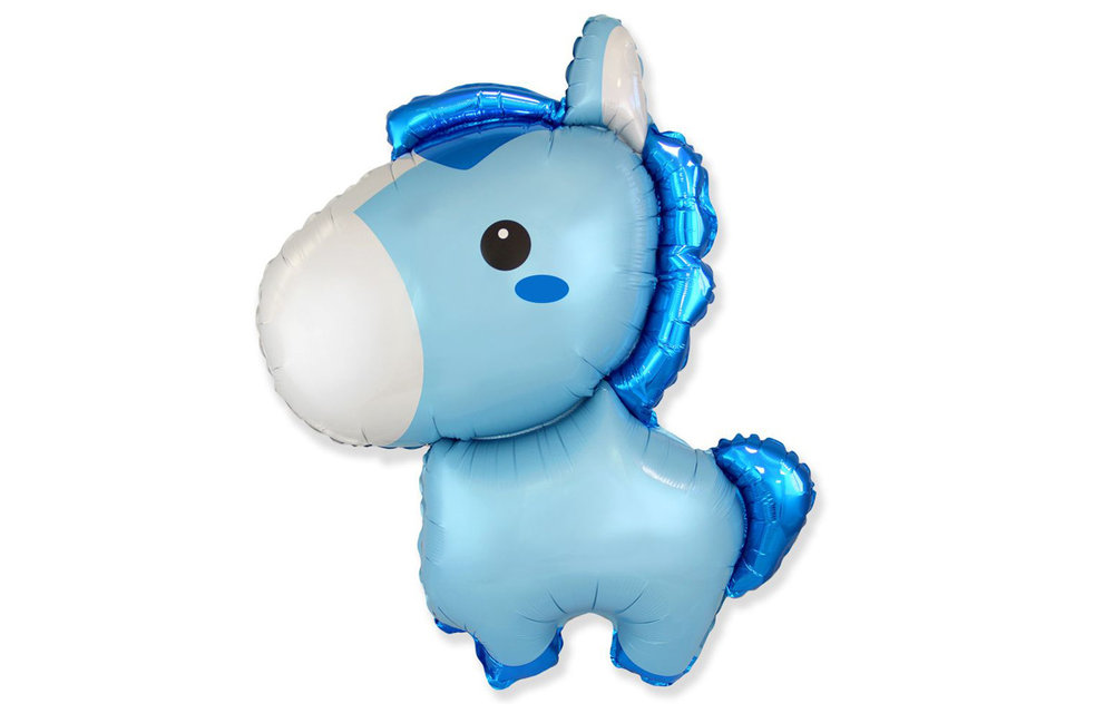 Baby Horse - Blue - 24 inch - Flex