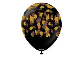KALISAN.12" - Savanna Safari Print - Black