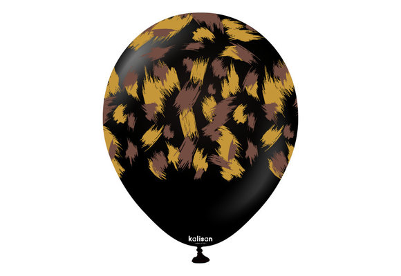 KALISAN.12" - Savanna Safari Print - Black
