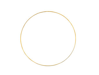 SALE > FRAME - Circle - 35cm - Metallic Wedding Hoop