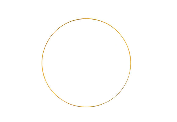 SALE > FRAME - Circle - 35cm - Metallic Wedding Hoop