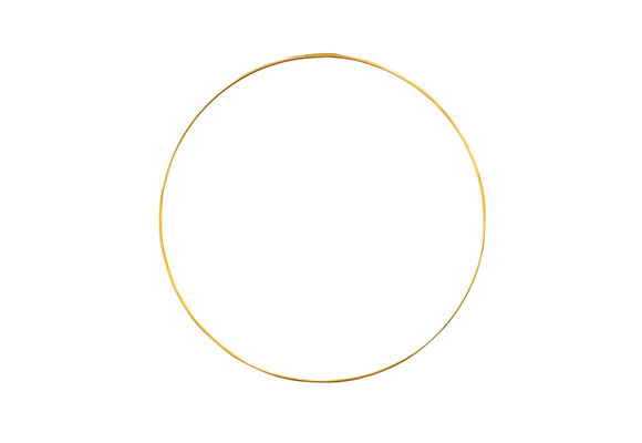 SALE > FRAME - Circle - 25cm - Metallic Wedding Hoop