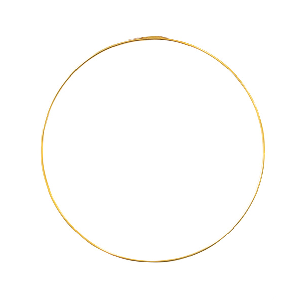 SALE > FRAME - Circle - 25cm - Metallic Wedding Hoop