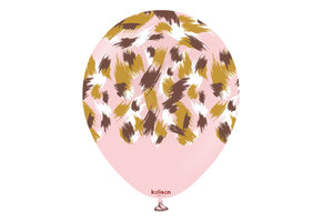 KALISAN.12" - Savanna Safari Print - Pink Macaron