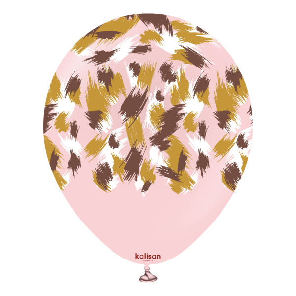 KALISAN.12" - Savanna Safari Print - Pink Macaron