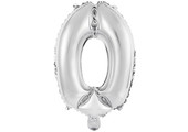 Cijfer Mini Silver - 0 - A34cm