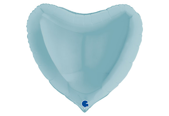 Heart - Pastel Blue - 36"/91cm - Grabo