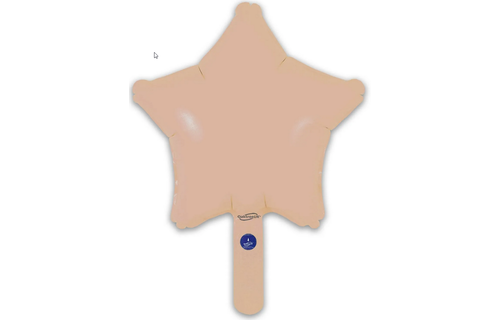 Star - Matte Nude - 9inch - package 5 count - with valve