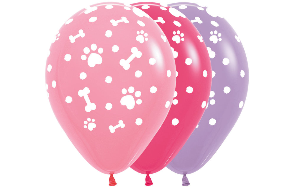 SEM.12 - Paw Prints - Girl - Assortment
