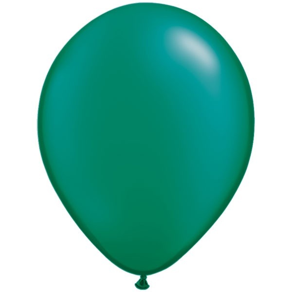 Qualatex 11 inch - Pearl - Emerald Green - 100 pieces