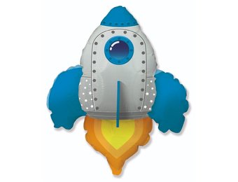 Space Rocket - Blue - FX24"/61cm