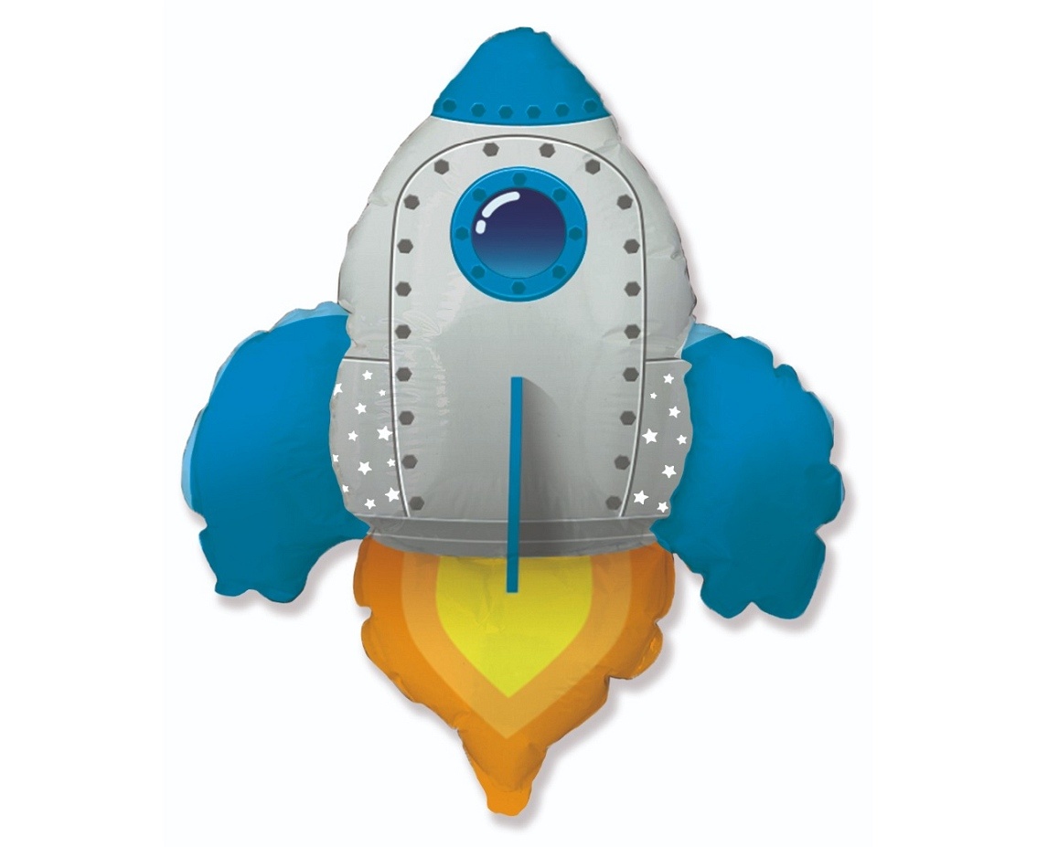 Space Rocket - Blue - 24 inch - Flex