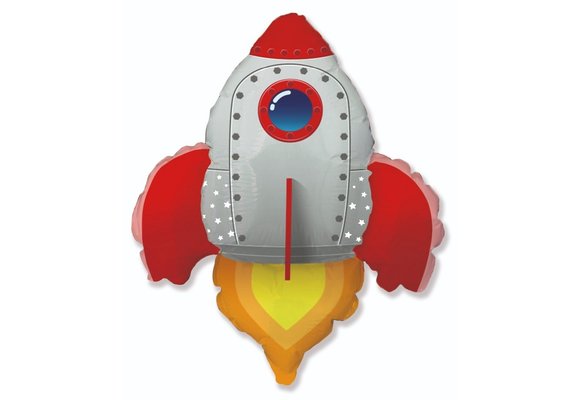 Space Rocket - Red - FX24"/61cm