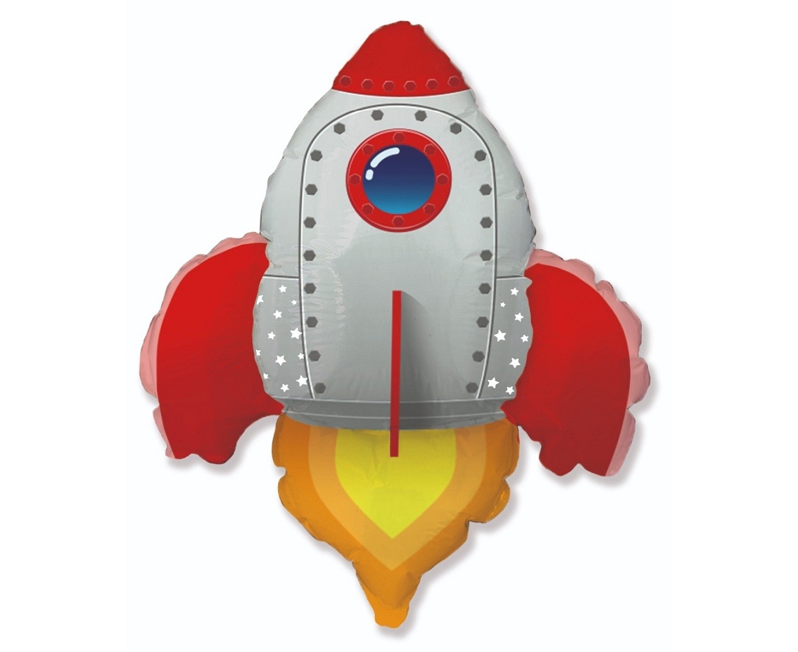 Space Rocket - Red - FX24"/61cm