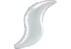 Curves - Satin White - 28"/71cm - 3 stuks