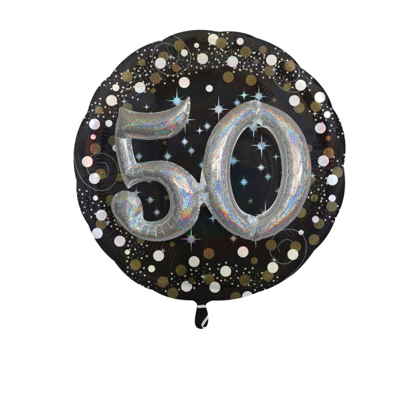 Sparkling Birthday 50 - MULTI Balloon