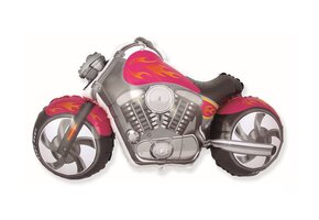 Harley Motorbike Fuchsia - 24"/61cm