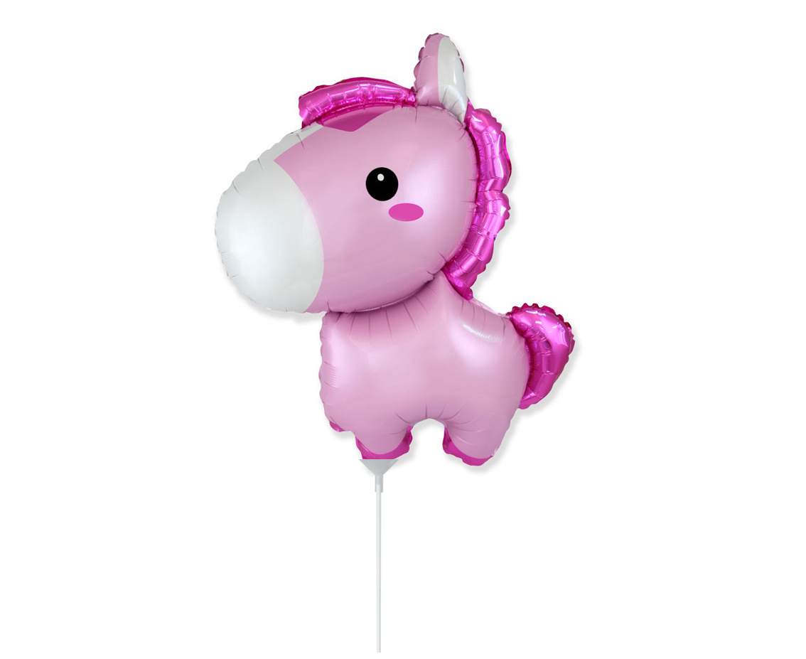 MICROFOIL - Baby Horse - Pink - FX14" - leeg