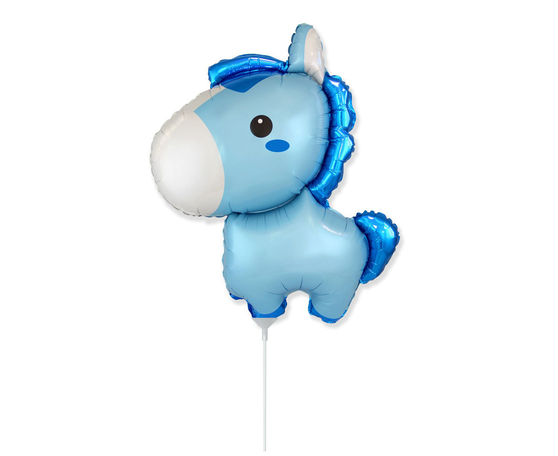 MICROFOIL - Baby Horse - Blue - FX14" - leeg