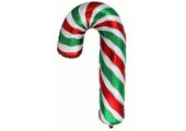 Candy Cane - Red/White/Green - Kerstmis - FX24"/61cm