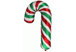 Candy Cane - Red/White/Green - Kerstmis - FX24"/61cm