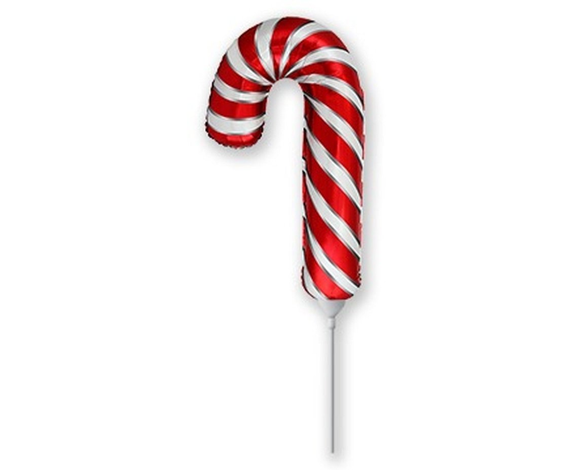 MICROFOIL - Candy Cane - Red/White - Kerstmis - 14 inch - Flex