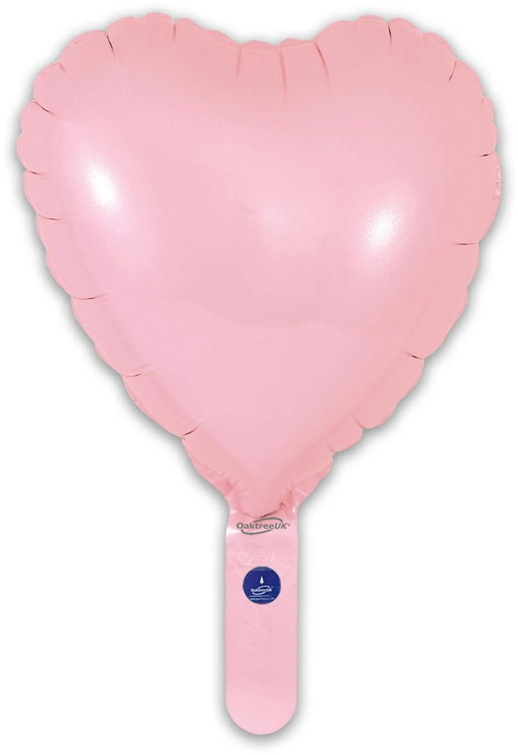Heart - Matte Pink - 9inch - verpakt 5stks - zelfsluitend