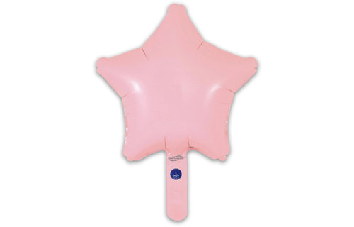 Star - Matte Pink - 9inch - verpakt 5stks - zelfsluitend