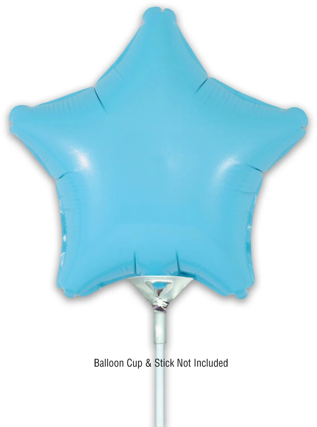 Star - Matte Blue - 9inch - package 5 count - with valve