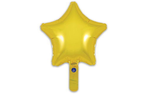 Star - Gold - 9inch - verpakt 5stks - zelfsluitend