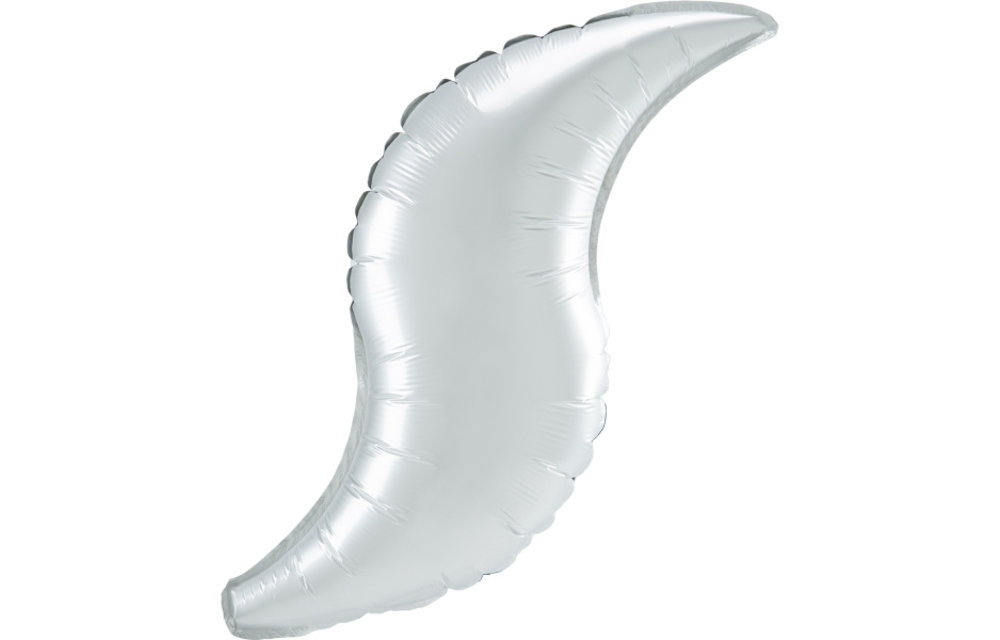 Curves - Satin White - 19"/48cm - 5 stuks