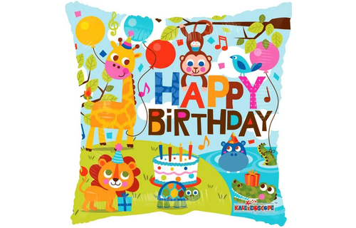 Pillow - Happy Birthday Jungle - K18"