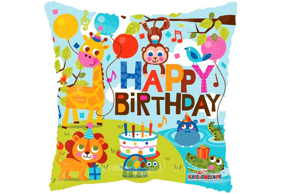 Pillow - Happy Birthday Jungle - K18"