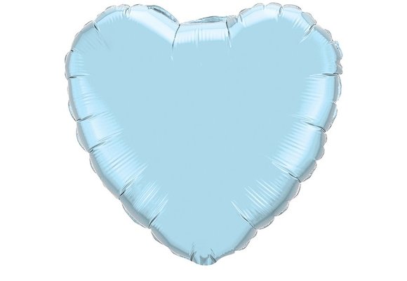 Heart - Matte Blue - A4"/10cm - leeg