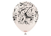 SALE >KALISAN.12" - Nebula - White  Sand/Black Print - 25 st