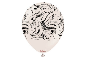 SALE >KALISAN.12" - Nebula - White  Sand/Black Print - 25 st