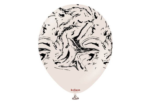 SALE >KALISAN.12" - Nebula - White  Sand/Black Print - 25 st