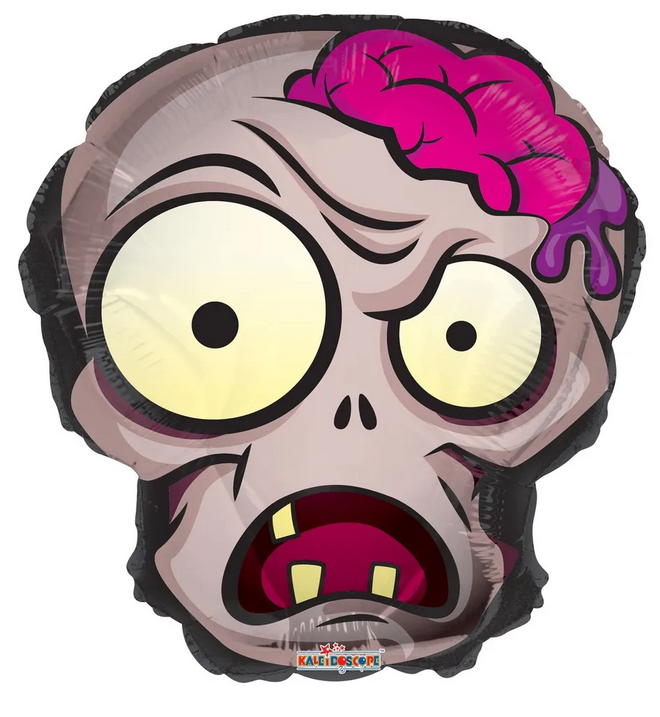 Halloween - Zombie Head - K18"