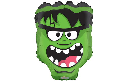 Halloween - Green Monster Head - K18"