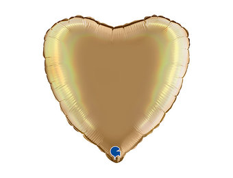 Heart - Platinum Champagne - GR18"/45cm