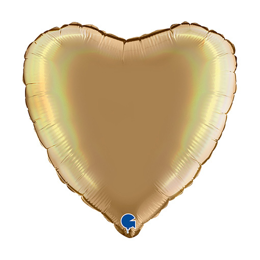 Heart - Platinum Champagne - GR18"/45cm