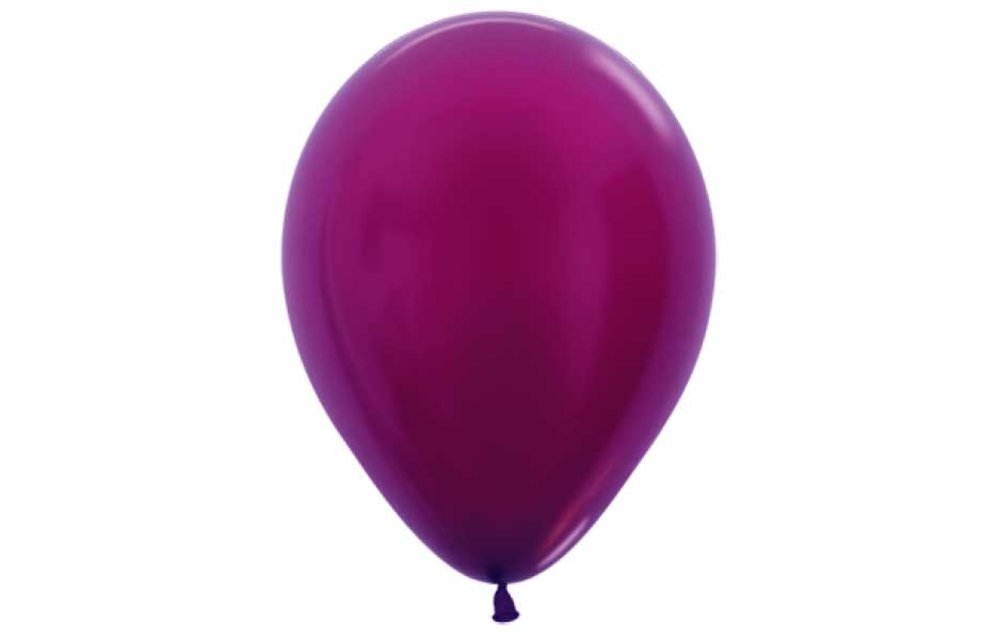 Sempertex 12 inch  Metallic Burgundy 518 - 50 Stuks