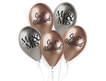 SALE > Latex - Mr & Mrs & Just Married - SHINEY - 13inch/33cm