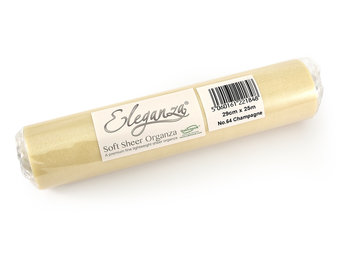 Organza - Champagne No.64 - 29cm x 25m