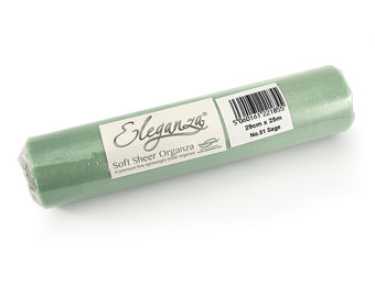 Organza - Sage No.51 - 29cm x 25m