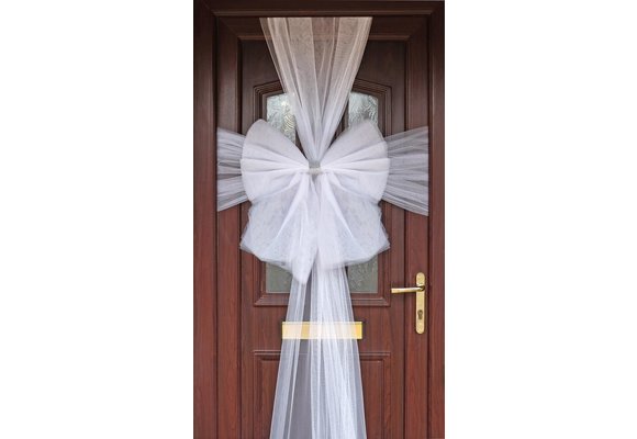 Deur Strik - Tule - WIT